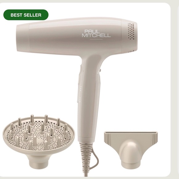 Paul Mitchell Cream Hair Dryer with Attachments